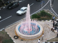 Tehran Shahid Ghandi Square , Musical fountain